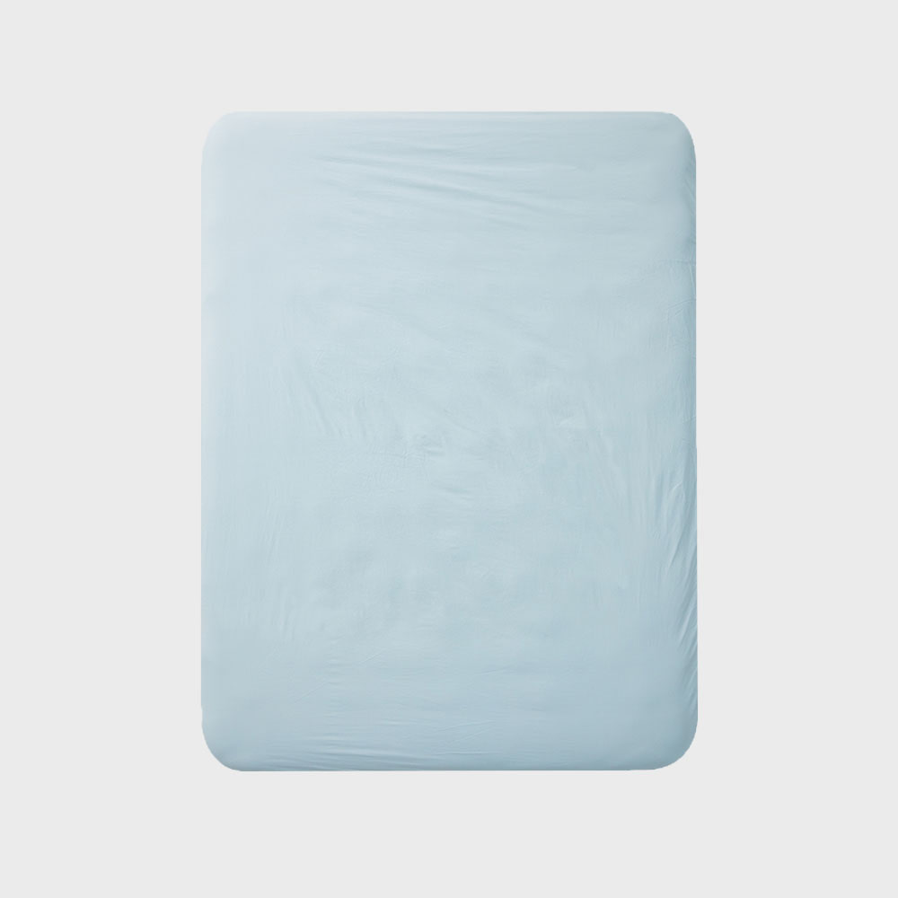 mattress cover sky blue (SS/Q/K)