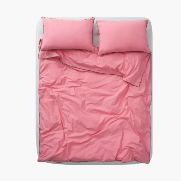 Frame muji bedding set Pink Green (SS/Q/K)