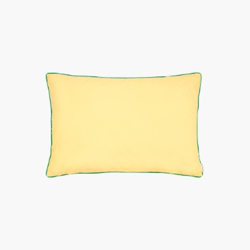 Frame muji pillow cover (Yellow,Green)