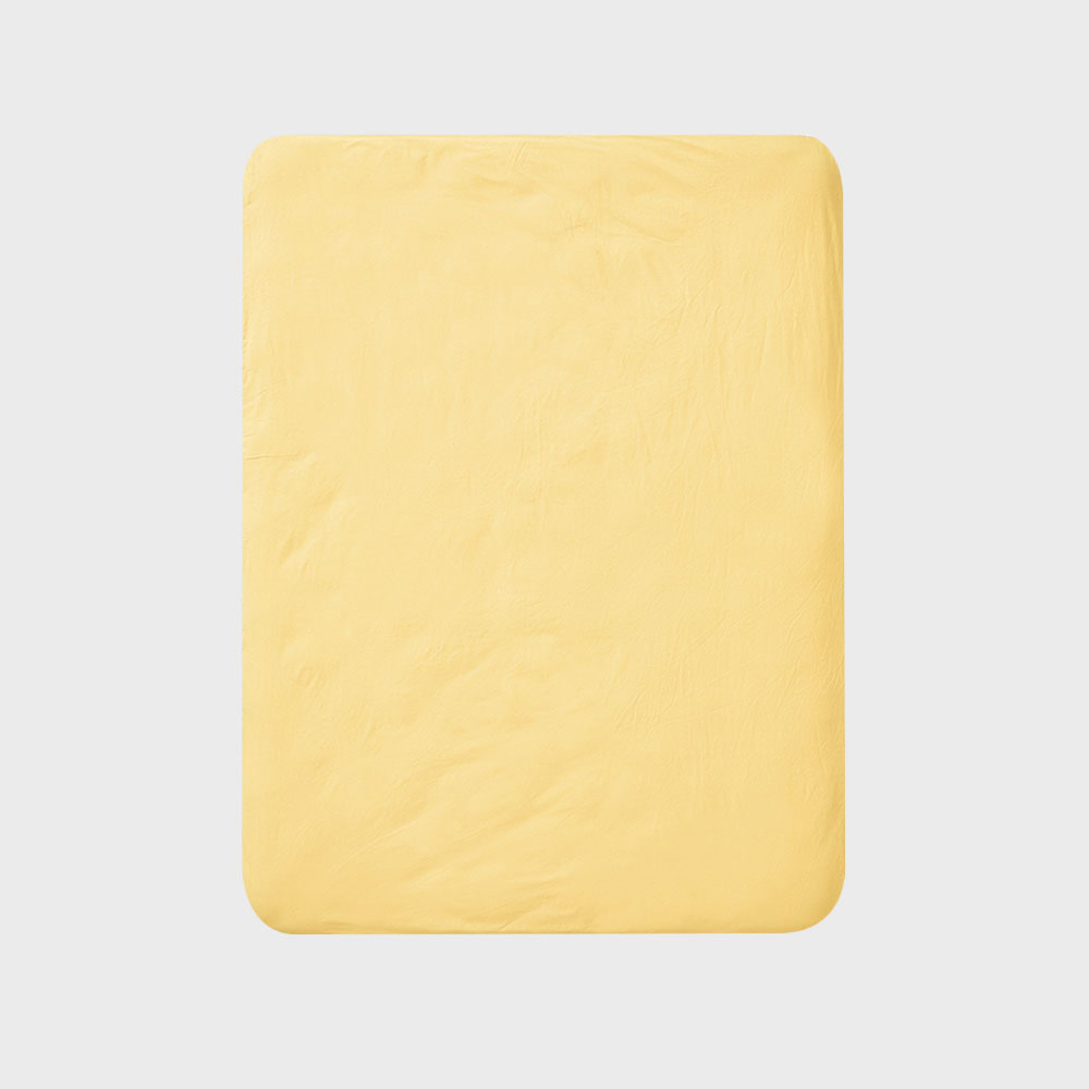 mattress cover yellow (SS/Q/K)