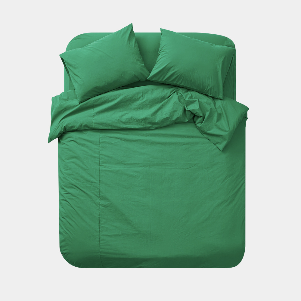 mattress cover deep green (SS/Q/K)