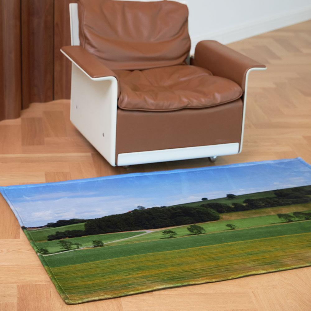 Swiss field rug