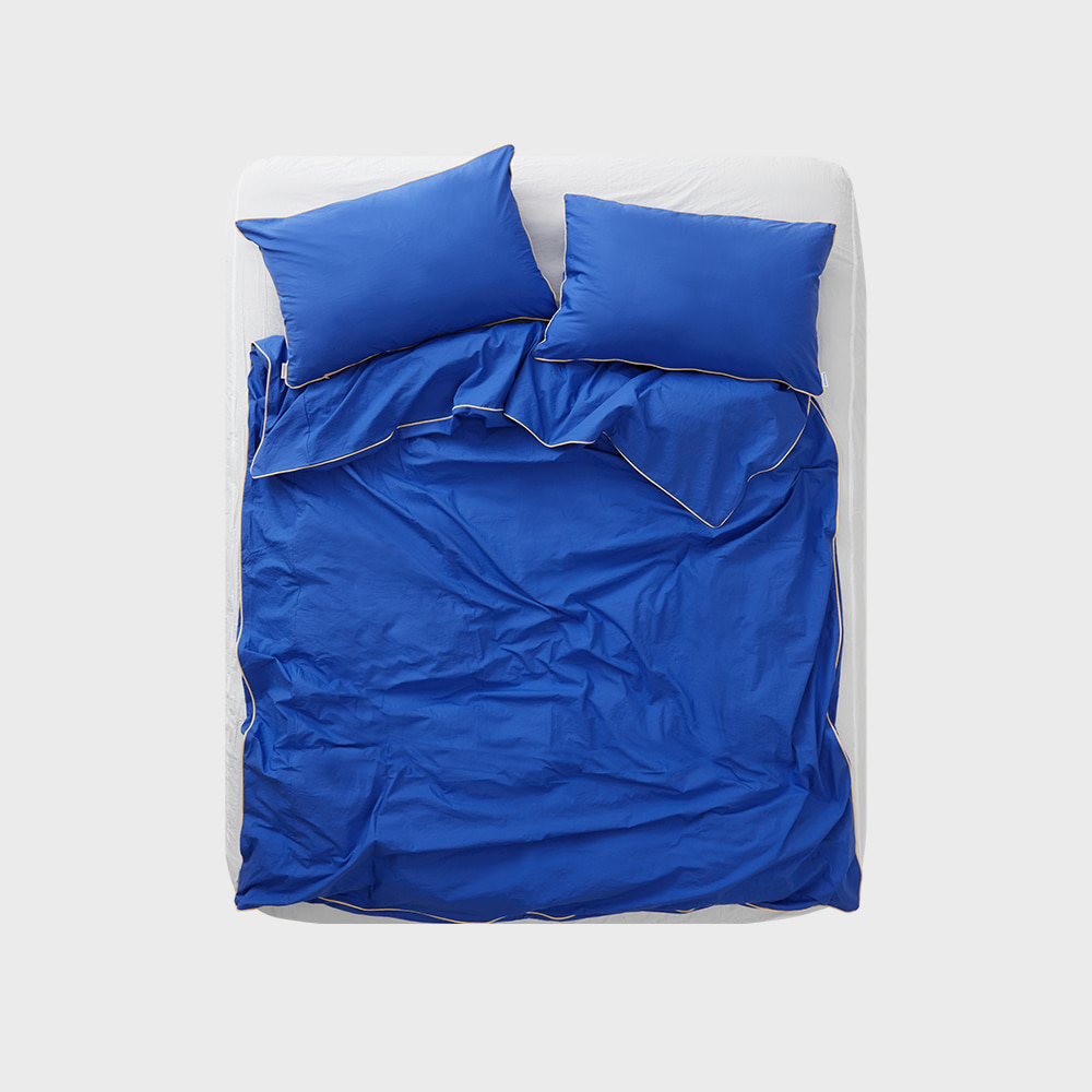 Frame bedding set (blue/yellow)