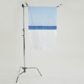 Gangwondo snow ocean linen fabric poster(2size)