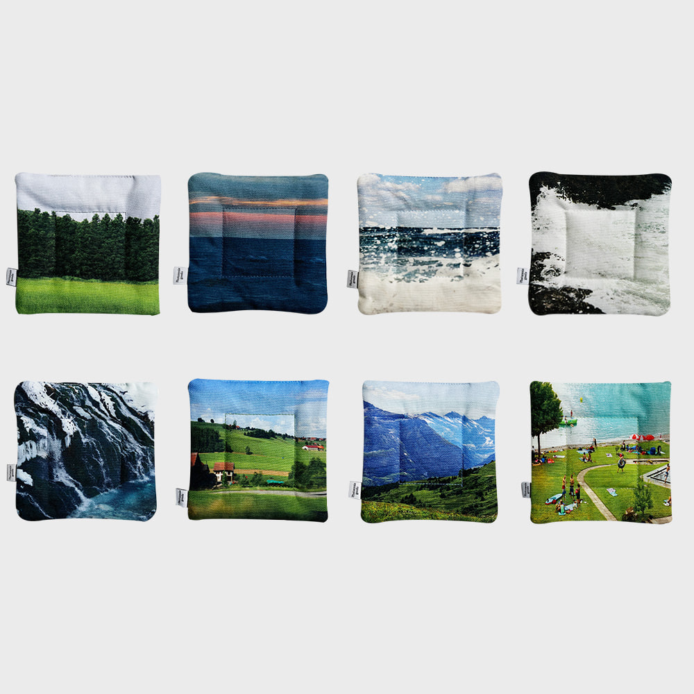 Fabric cushion coaster (8 color)
