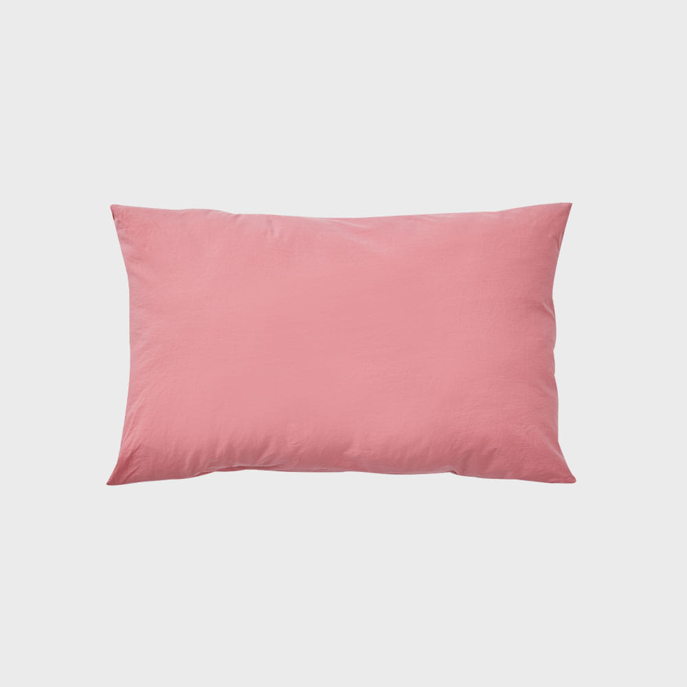 Standard pillow cover (pink)
