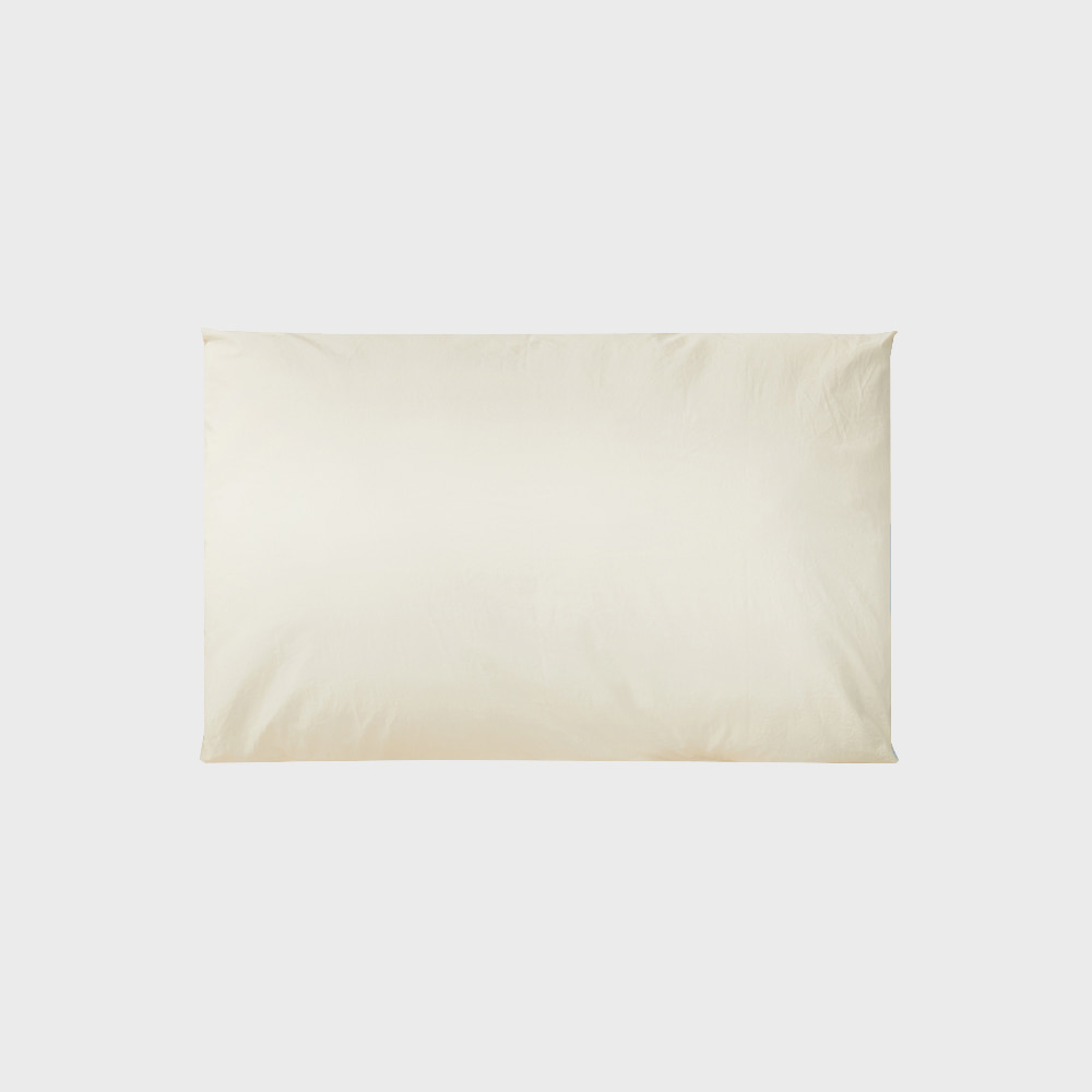 Standard pillow cover (ivory)