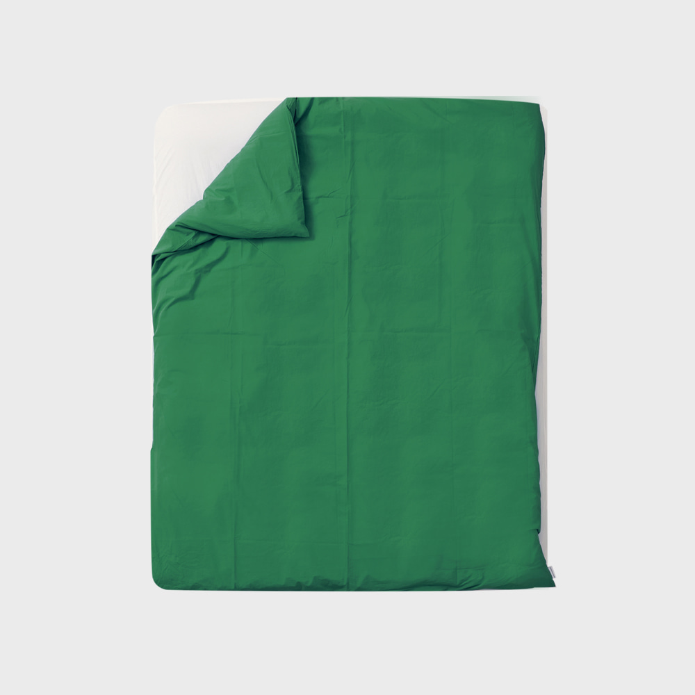 Standard duvet cover (deep green)